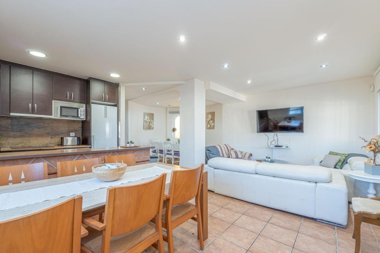 Goldhome - Carlit - Casa 9 Habitaciones, Piscina Privada, Sala De Juegos Эмпуриабрава Экстерьер фото