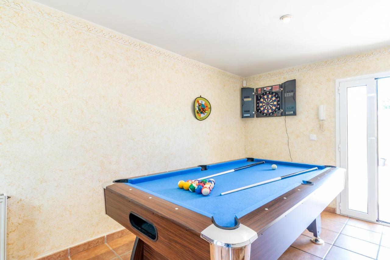 Goldhome - Carlit - Casa 9 Habitaciones, Piscina Privada, Sala De Juegos Эмпуриабрава Экстерьер фото