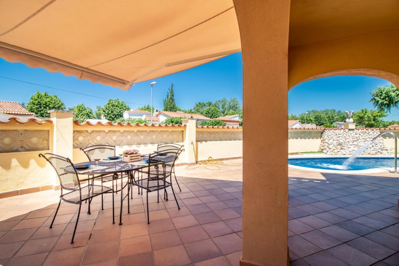 Goldhome - Carlit - Casa 9 Habitaciones, Piscina Privada, Sala De Juegos Эмпуриабрава Экстерьер фото