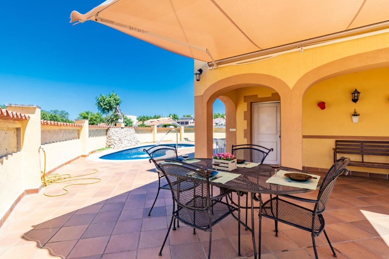 Goldhome - Carlit - Casa 9 Habitaciones, Piscina Privada, Sala De Juegos Эмпуриабрава Экстерьер фото