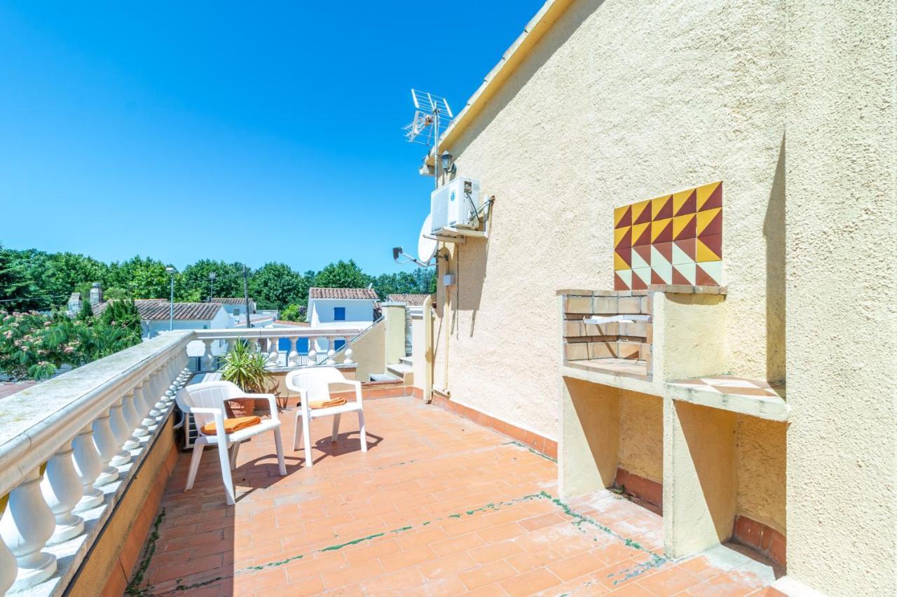 Goldhome - Carlit - Casa 9 Habitaciones, Piscina Privada, Sala De Juegos Эмпуриабрава Экстерьер фото