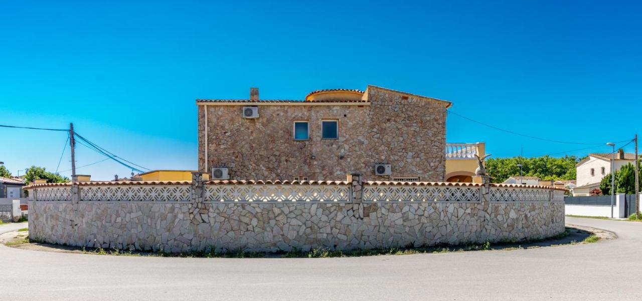 Goldhome - Carlit - Casa 9 Habitaciones, Piscina Privada, Sala De Juegos Эмпуриабрава Экстерьер фото