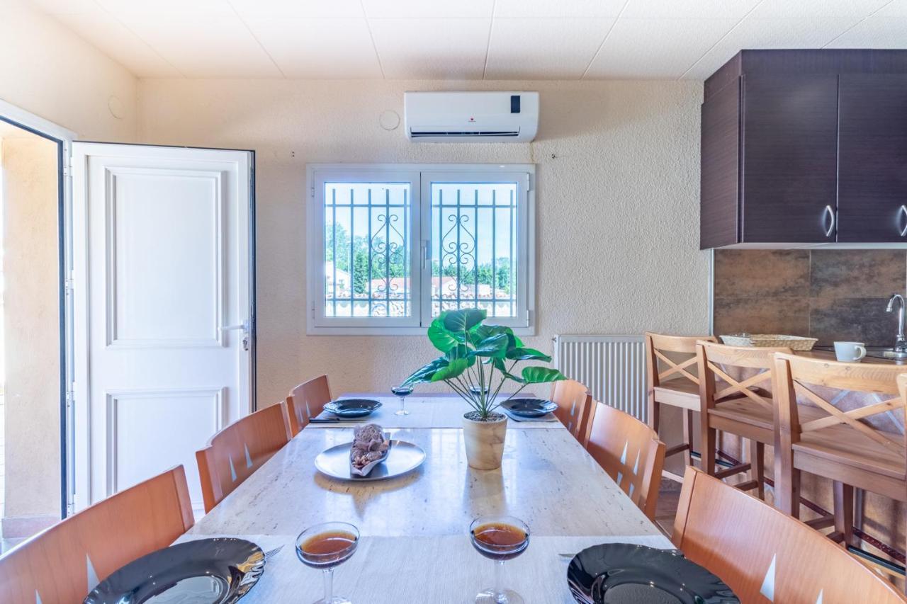 Goldhome - Carlit - Casa 9 Habitaciones, Piscina Privada, Sala De Juegos Эмпуриабрава Экстерьер фото